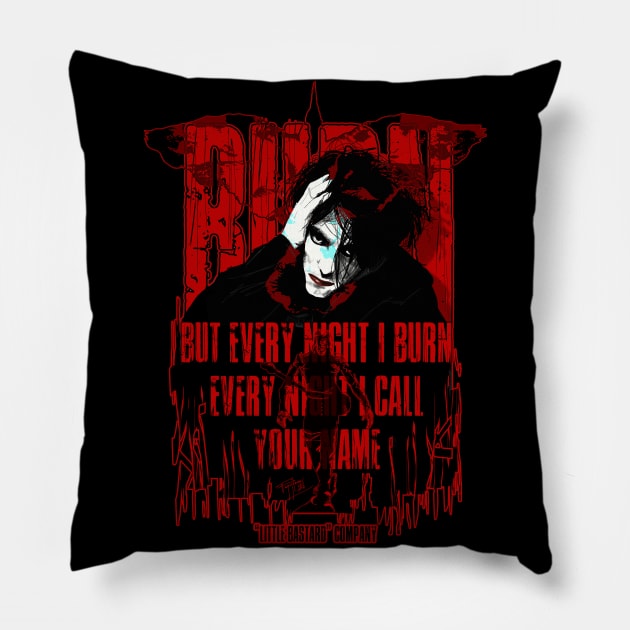 Burn Pillow by LittleBastard