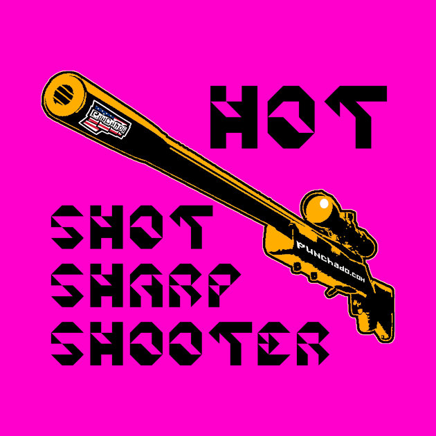 Hot Shot Sharp Shooter, v. Code Orange Sniper Rifle by punchado