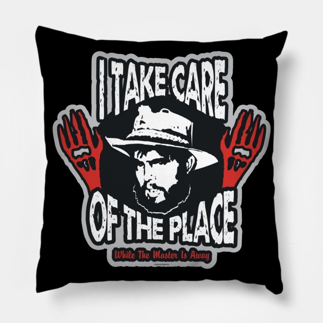 Torgo The Caretaker | Manos The Hands of Fate Pillow by Movie Vigilante