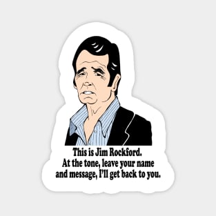 THE ROCKFORD FILES T-SHIRT FAN ART Magnet