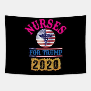 Nurses For Trump 2020 Re-Elect Trump T-Shirt Tapestry