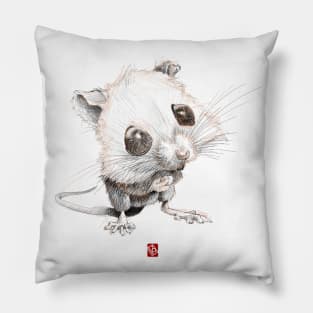 Sketchy Mouse Pillow