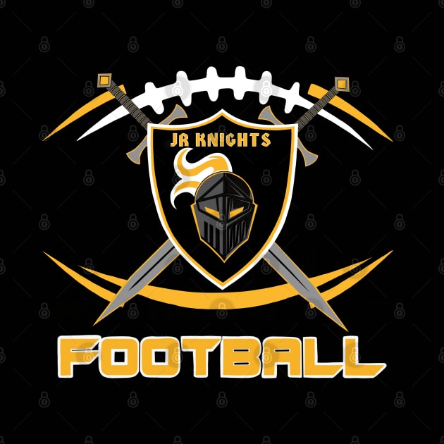 FHN Jr Knights Football - Front Back Coach by DistractedGeek