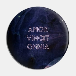 Amor Vincit Omnia Pin