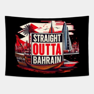 Straight Outta Bahrain Tapestry