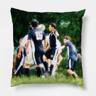 Soccer - Playing Soccer Pillow