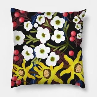 Australian flowers Pillow