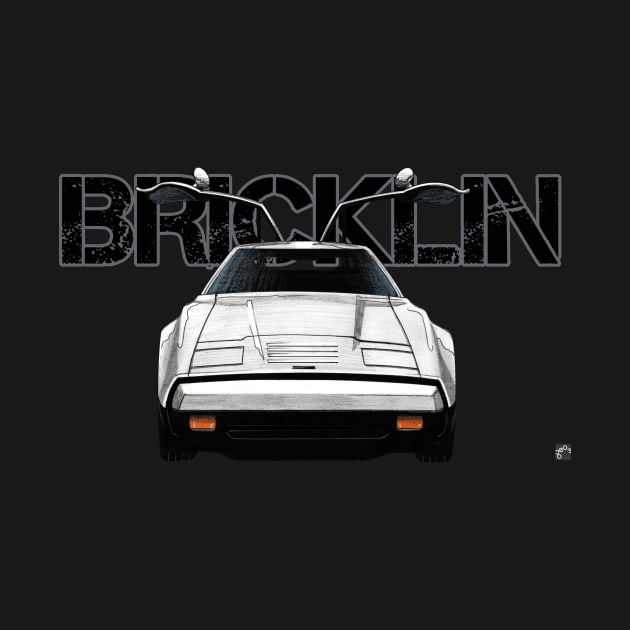 Bricklin SV-1 (Front) Doodle by Geo3doodles