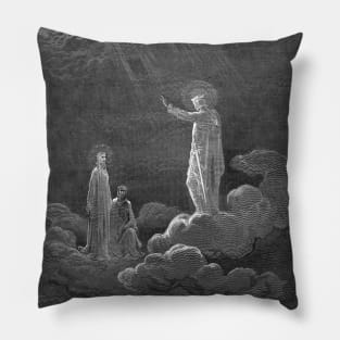 High Resolution Gustave Doré Paradiso Illustration Charles Martel Pillow