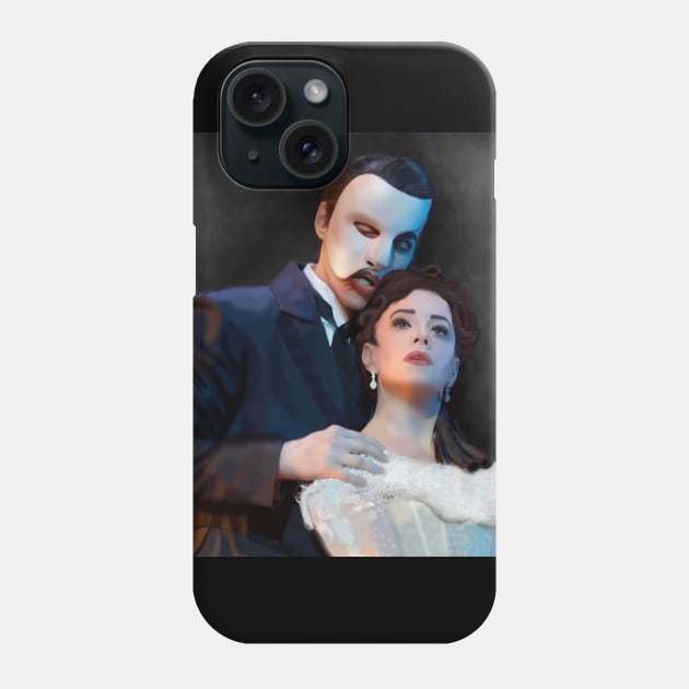 Love Never Dies Phone Case by Vallieboy_art