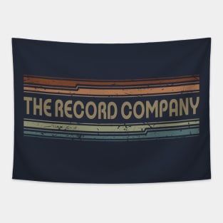 The Record Company Retro Lines Tapestry