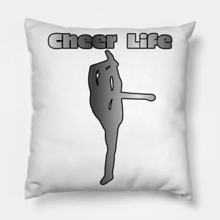 Cheer Life Design in Silver Pillow