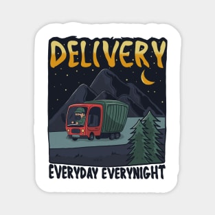 Delivery man Magnet