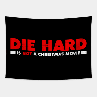 Die Hard is NOT a Christmas Movie Tapestry