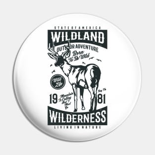 Wild Wilderness Pin