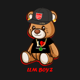 LLM BOYZ BEAR RED T-Shirt