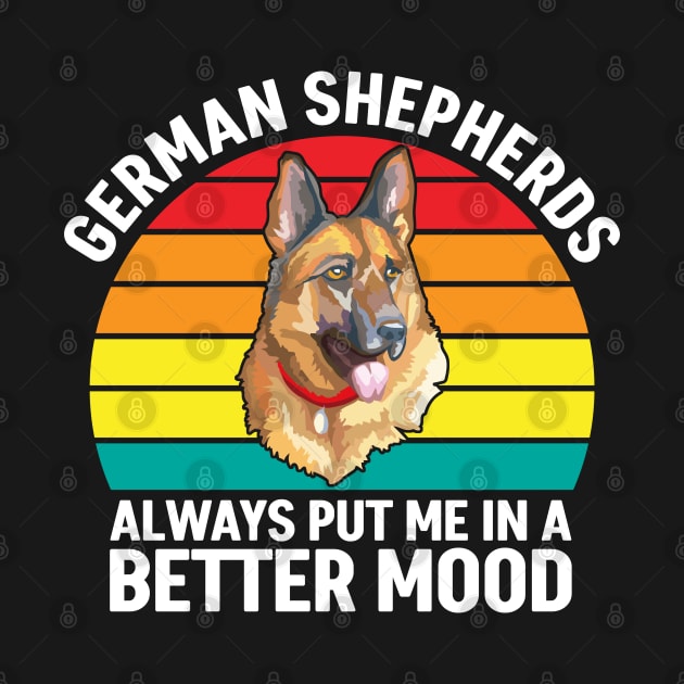 German Shepherds Always Put Me In Better Mood by White Martian