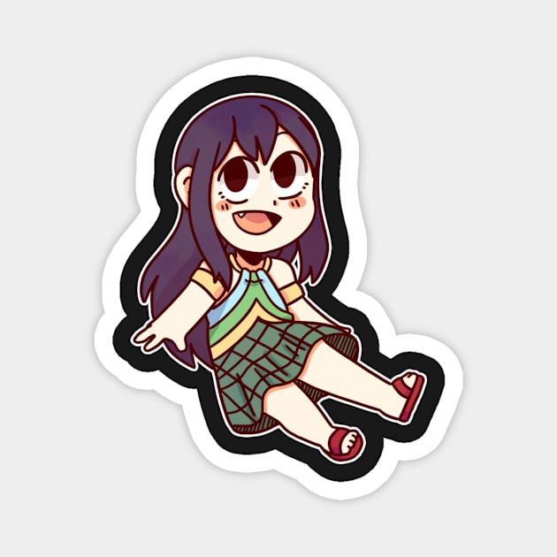 Chibi Wendy Magnet by Dragnoodles