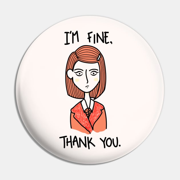 Margot Tenenbaum Pin by papatdesign