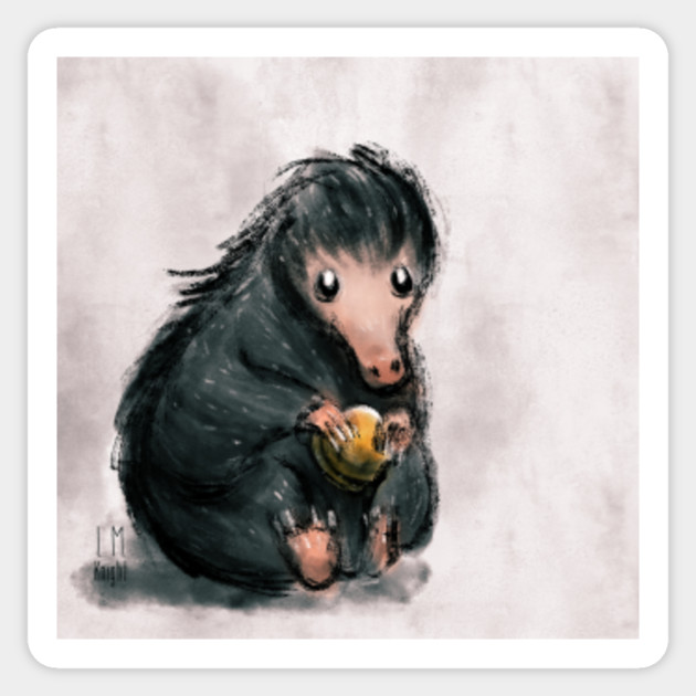 Niffler Print Niffler Sticker Teepublic Au
