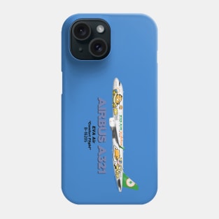 Airbus A321 - EVA Air "Comfort Flight" Phone Case