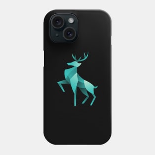 3D geometric deer Phone Case