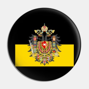 Austrian empire coat of arms flag Pin