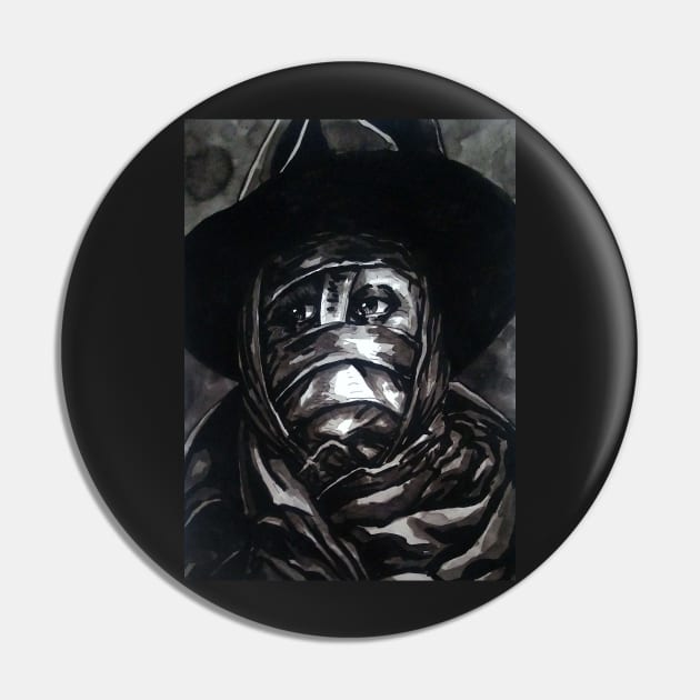 Darkman portrait (original) Pin by StagArtStudios