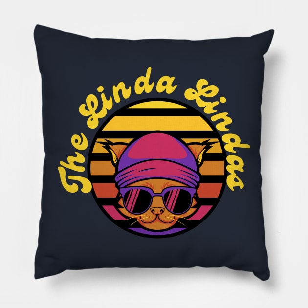 the linda lindas Pillow by Oks Storee