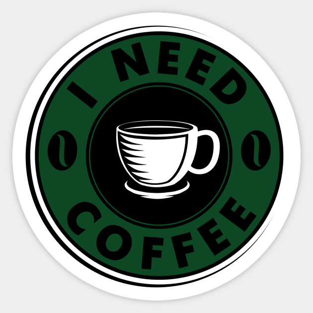 Must Have Coffee Stickers PNG