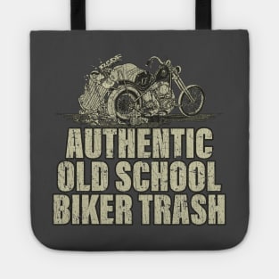 Authentic Old School Biker Trash 1974 Tote