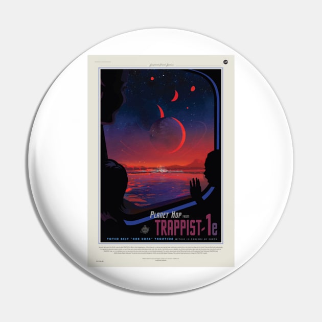 Trappist NASA poster Pin by Redbooster