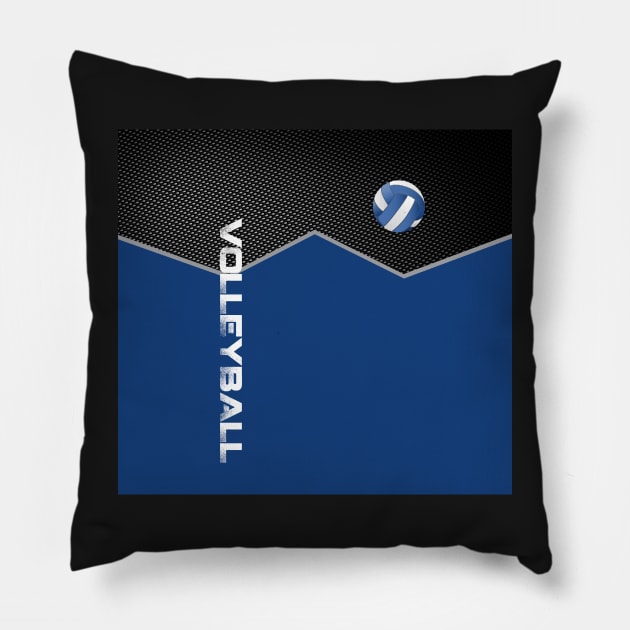 Volleyball Pillow by LeesaMay