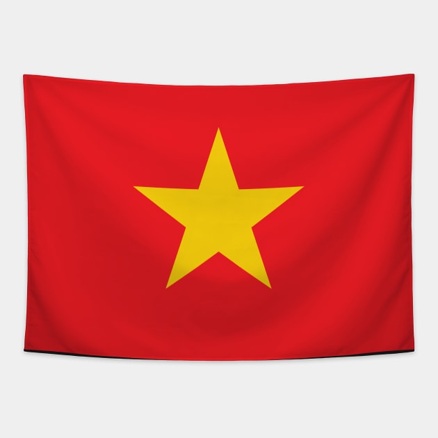 Vietnam flag Tapestry by designseventy