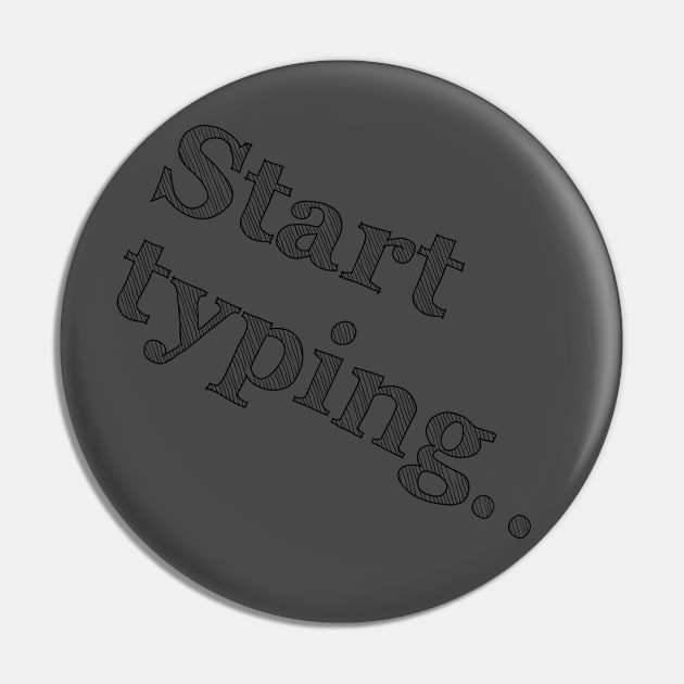 Typing Pin by yam2017