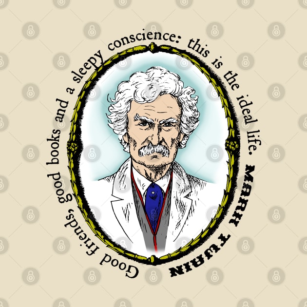 Mark Twain (quote) by FieryWolf