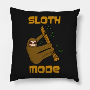 Sloth Mode No. 2 Pillow