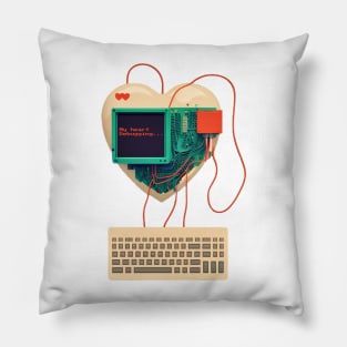 Debugging my heart - V2 Pillow