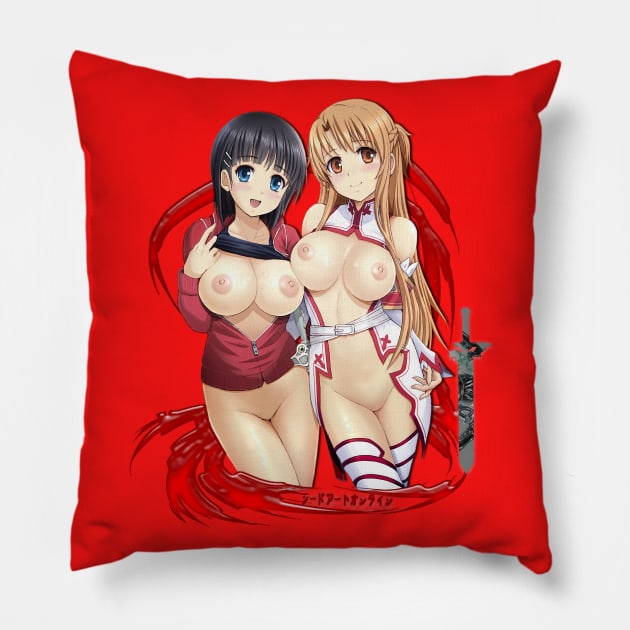 Kirigaya Suguha & Asuna Yuuki Pillow by AnimeWorld