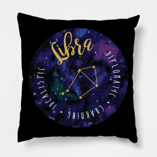 Libra Zodiac Pillow