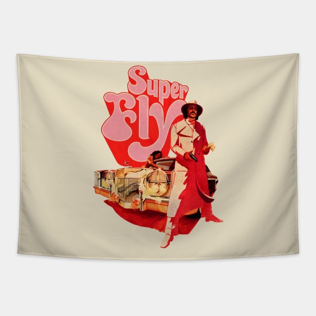 Superfly Vintage 70s Tapestry by minimalistix