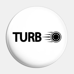 Turbo artistic design Pin