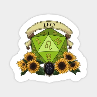 Dice Leo Magnet