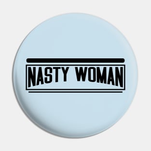 nastywoman text black Pin