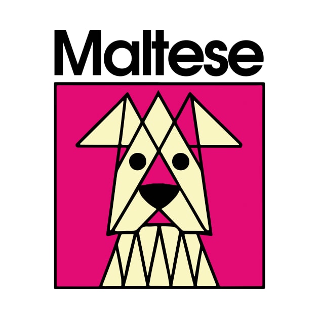 Maltese Dog Owner Vintage Funny Retro Maltese Dog by BetterManufaktur
