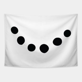 Snowman Face - Big Smiley Face - Funny Gift with Smile Tapestry