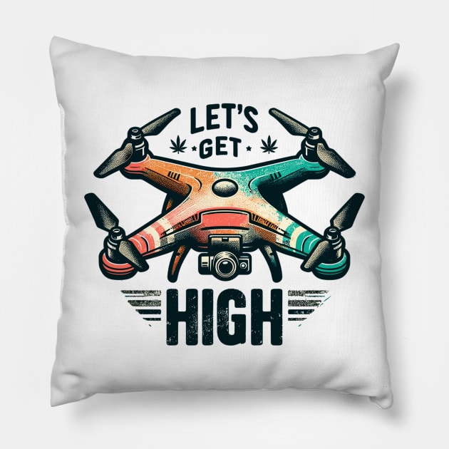 Drone Pilot Pillow by Vehicles-Art