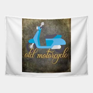 Old motorcycle Tapestry