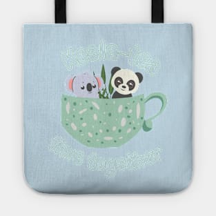 Koala tea time together! - Best Seller Tote