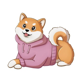 Cute Shiba Inu Dog T-Shirt